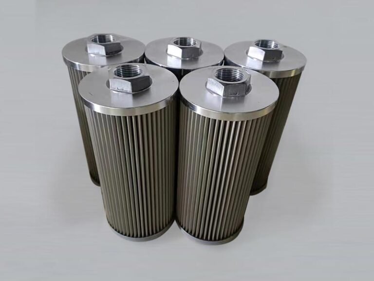Hydraulic oil filter cartridges with hexagonal female threaded connections
