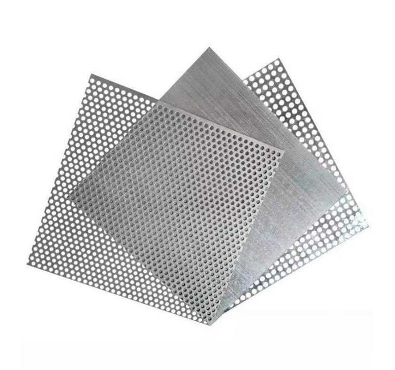 stainless steel aisi304 plates with round holes