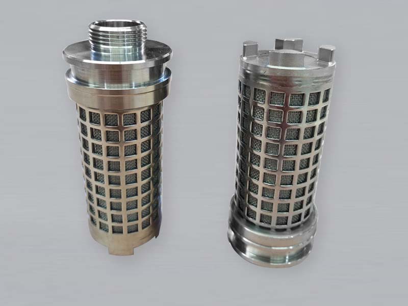 two sintered metal filters for coal industry
