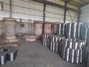 Annealing of epoxy coated screen